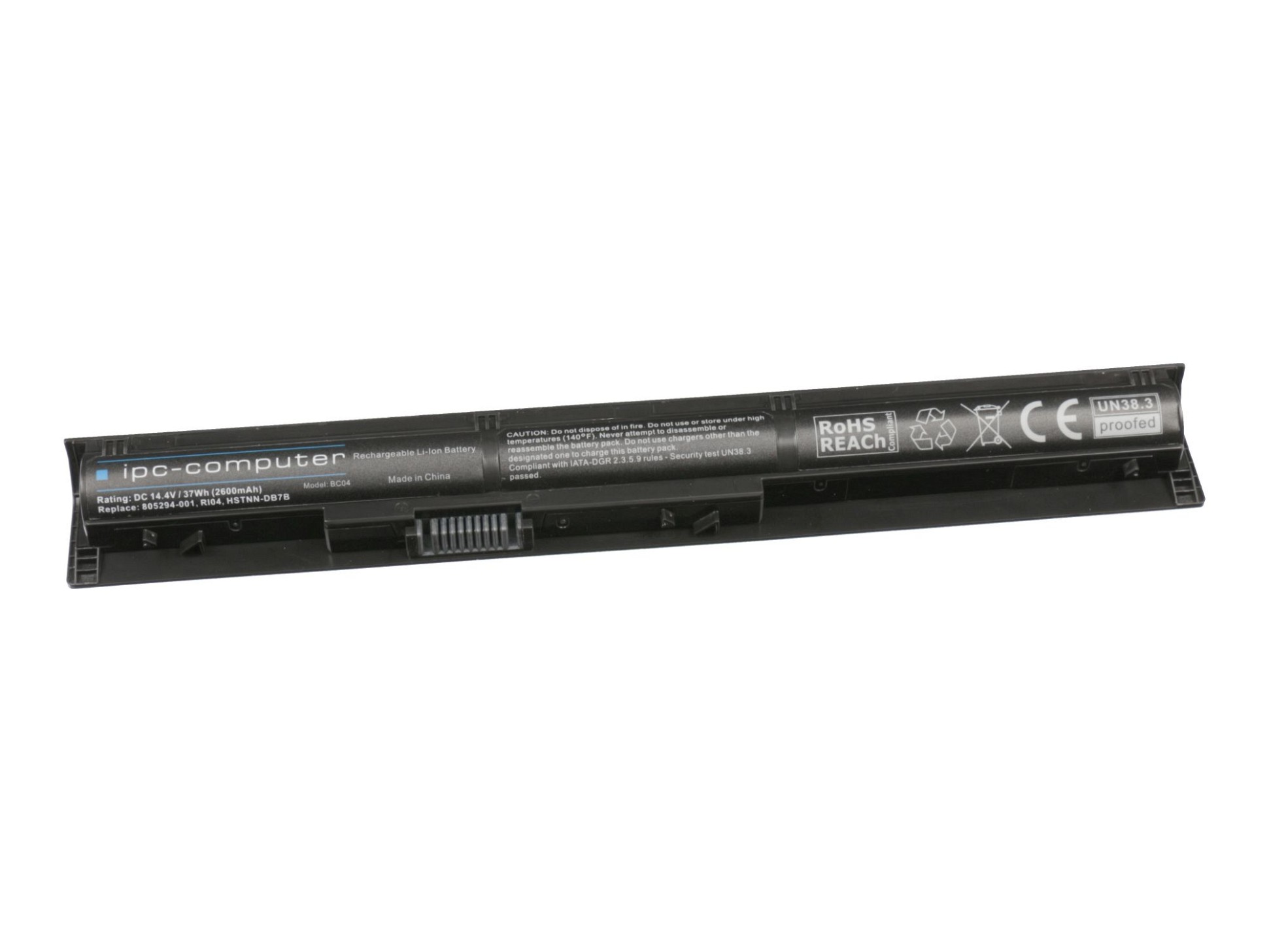 IPC-Computer Batterie compatible avec HP L07043-850 avec 37Wh