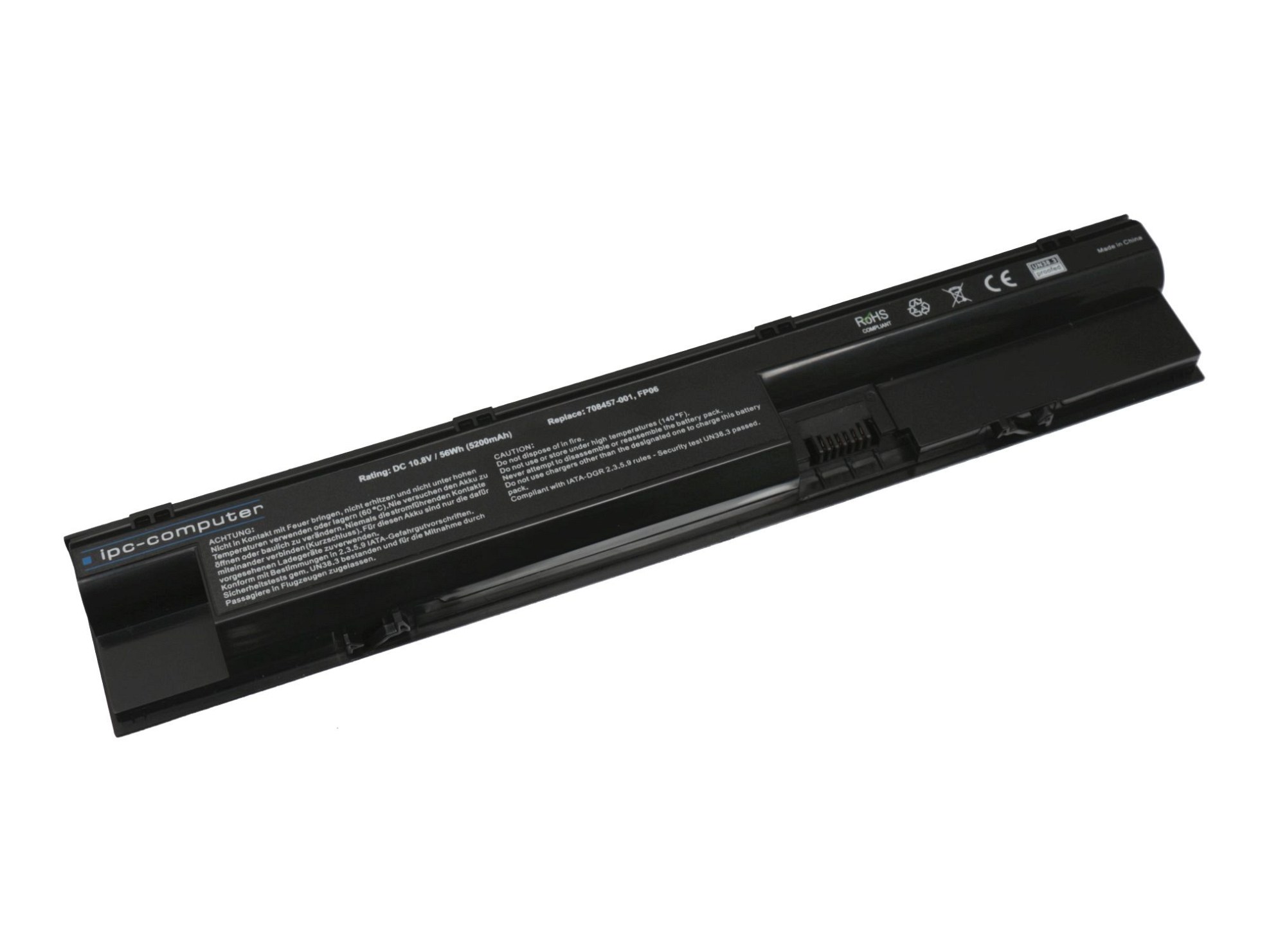 IPC-Computer Batterie 56Wh Nouveau compatible pour HP ProBook 470 G1