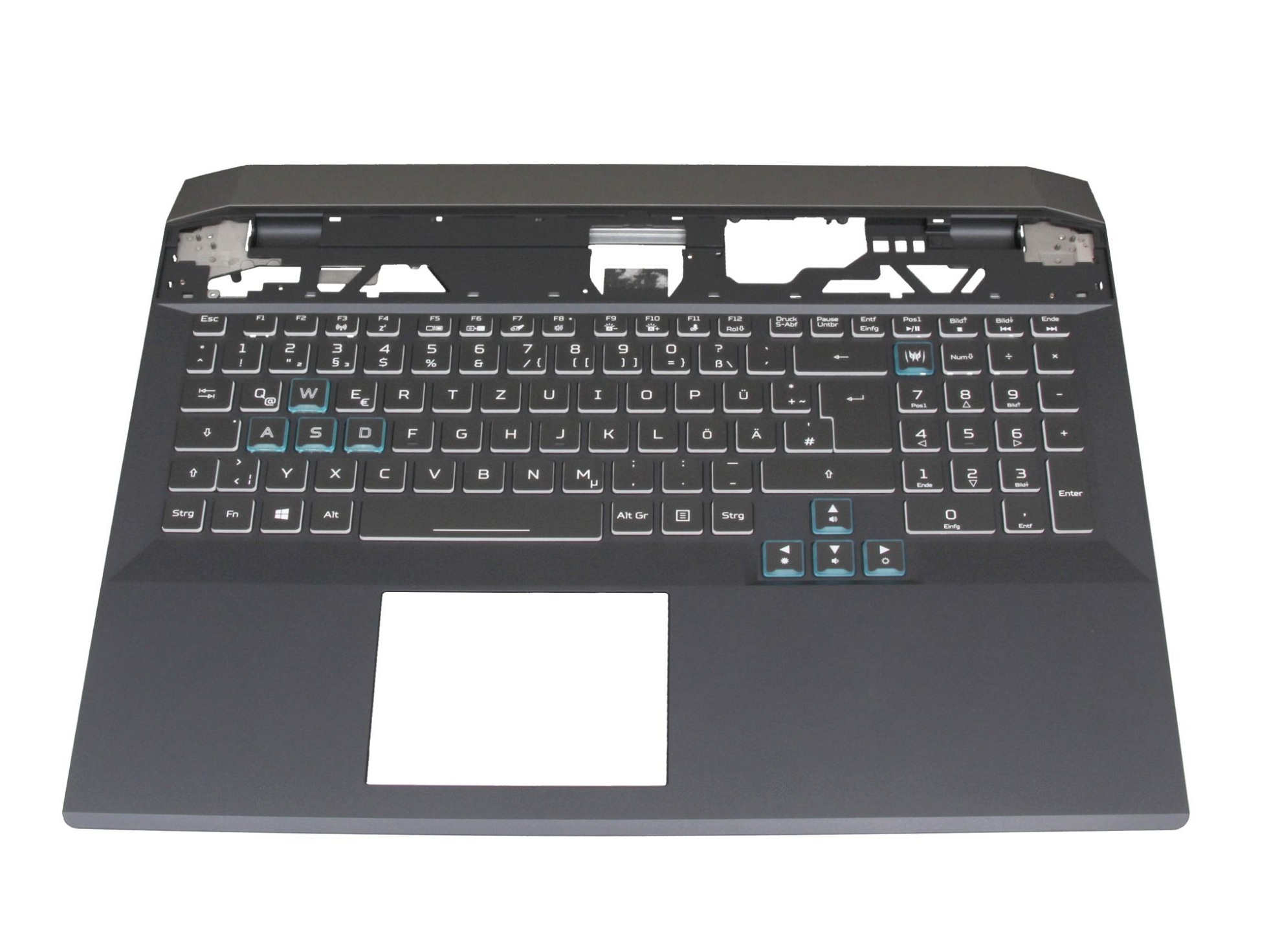 Acer Predator Helios 500 (PH517-52) original Tastatur inkl. Topcase DE (deutsch) schwarz/schwarz mit Backlight