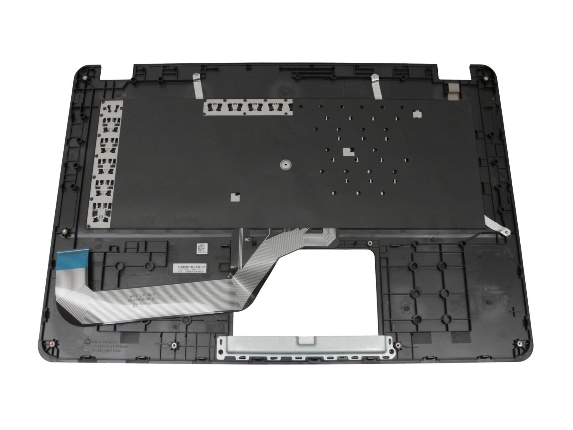 Asus VivoBook 15 X505BA original Tastatur inkl. Topcase DE (deutsch) schwarz/silber