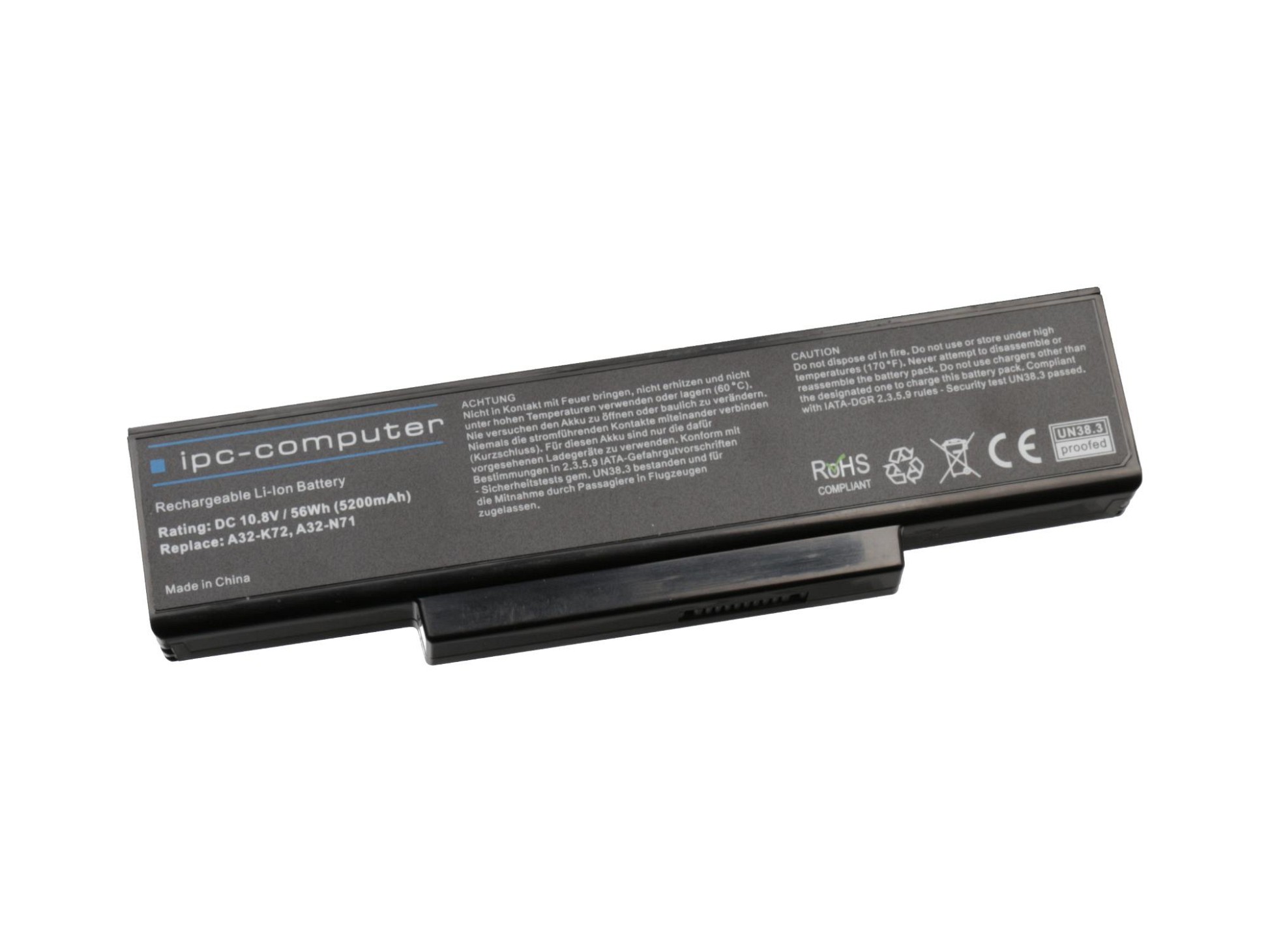 IPC-Computer Batterie 56Wh Nouveau compatible pour Asus Pro7BSV