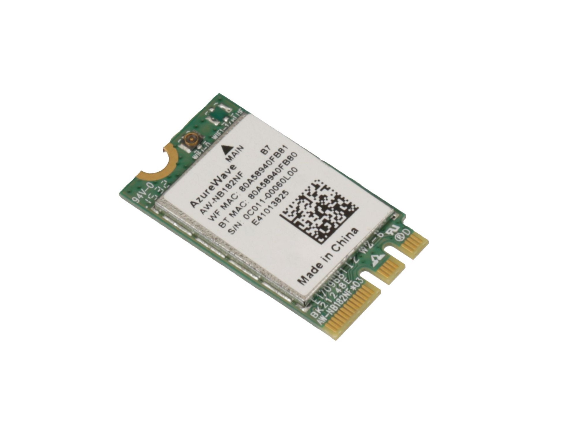 Asus VivoBook F556UQ original WLAN/Bluetooth Karte 802.11 N - 1 Antennenanschluss - 