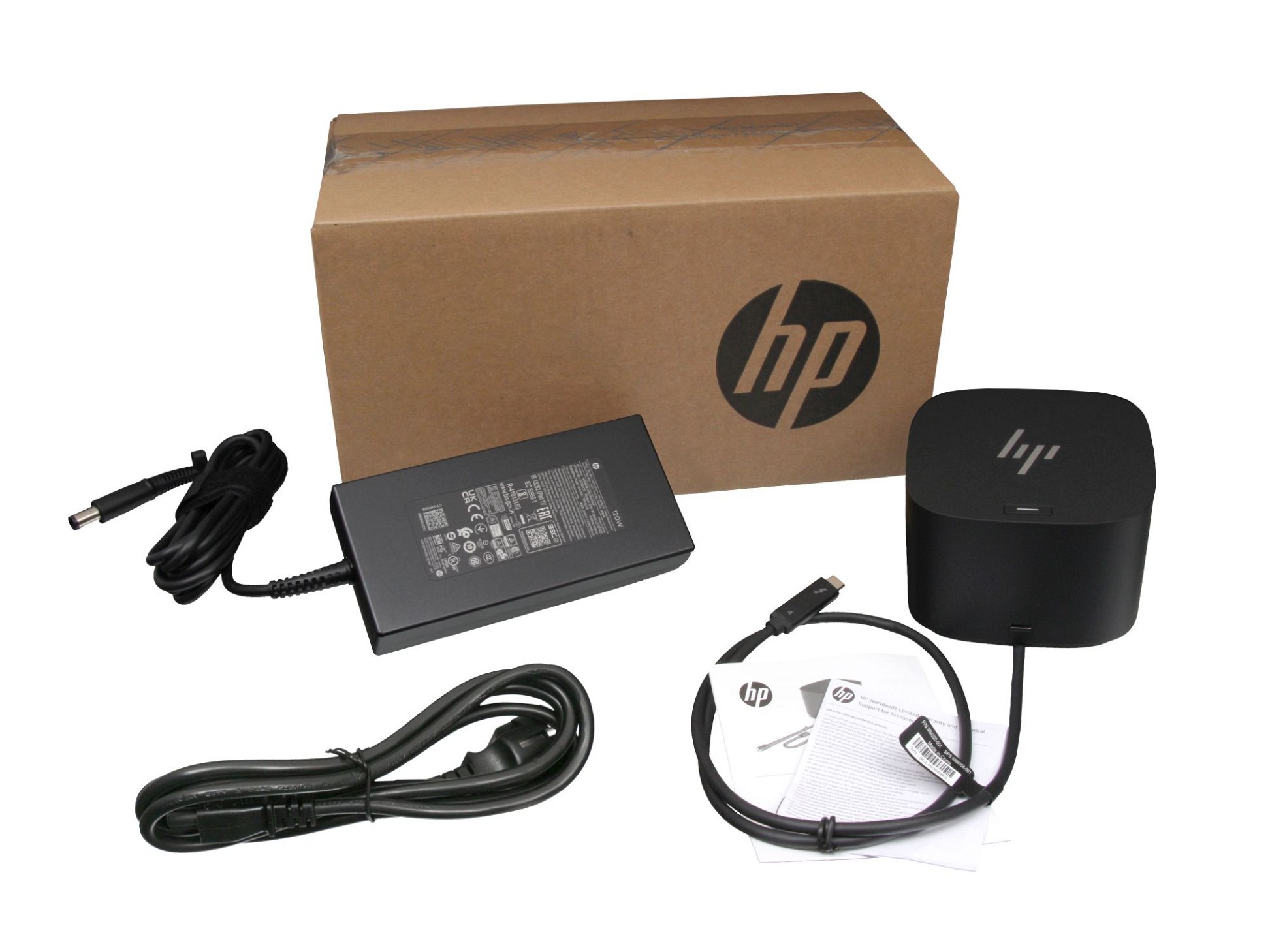 HP Elite x360 1040 G9 Original Thunderbolt Dockingstation G4 Thunderbolt 4 Port Replikator inkl. 120W Netzteil