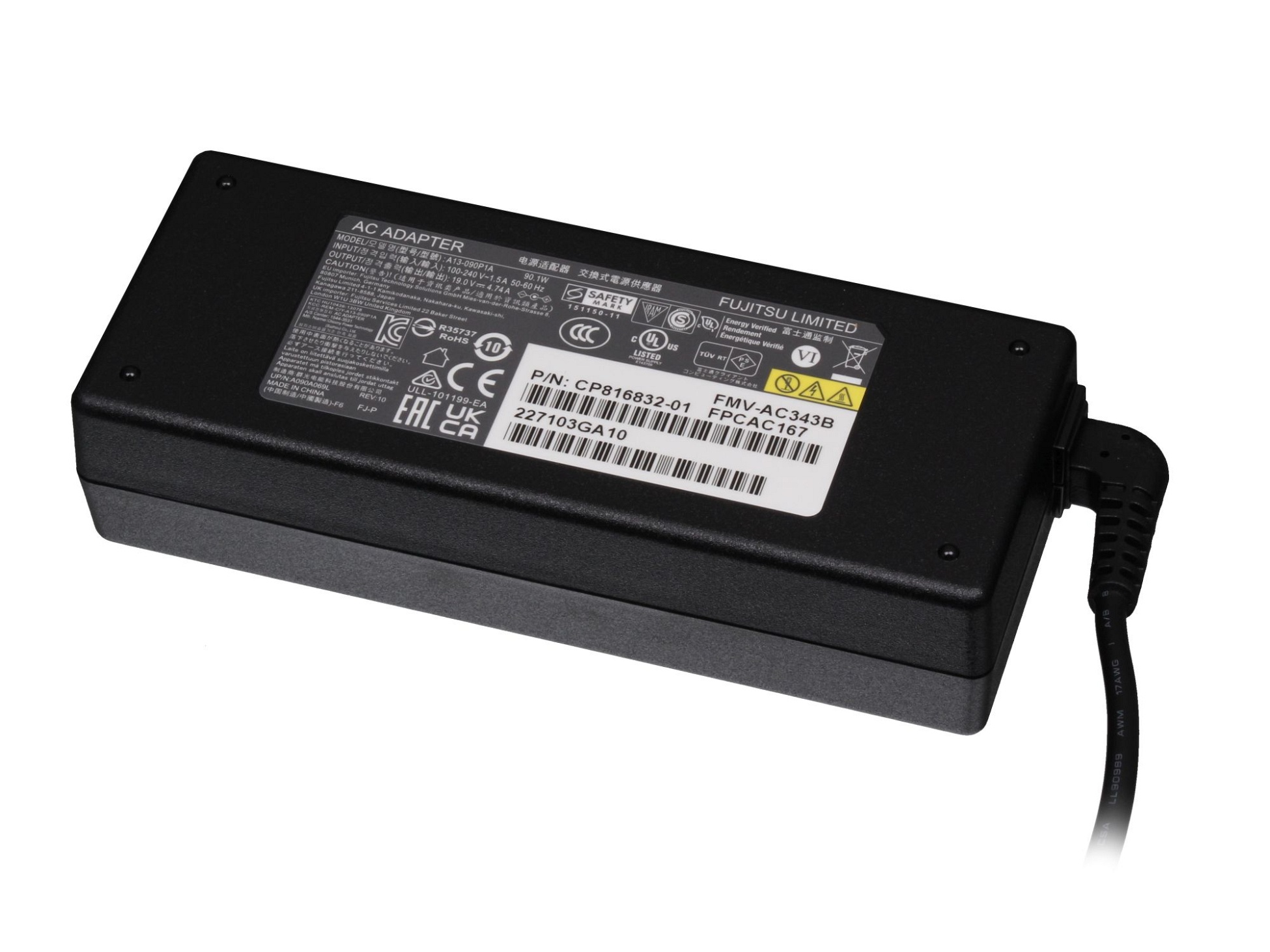 Fujitsu Amilo Pi-1556 Reg.No. P53IN0 Original Netzteil 90,0 Watt