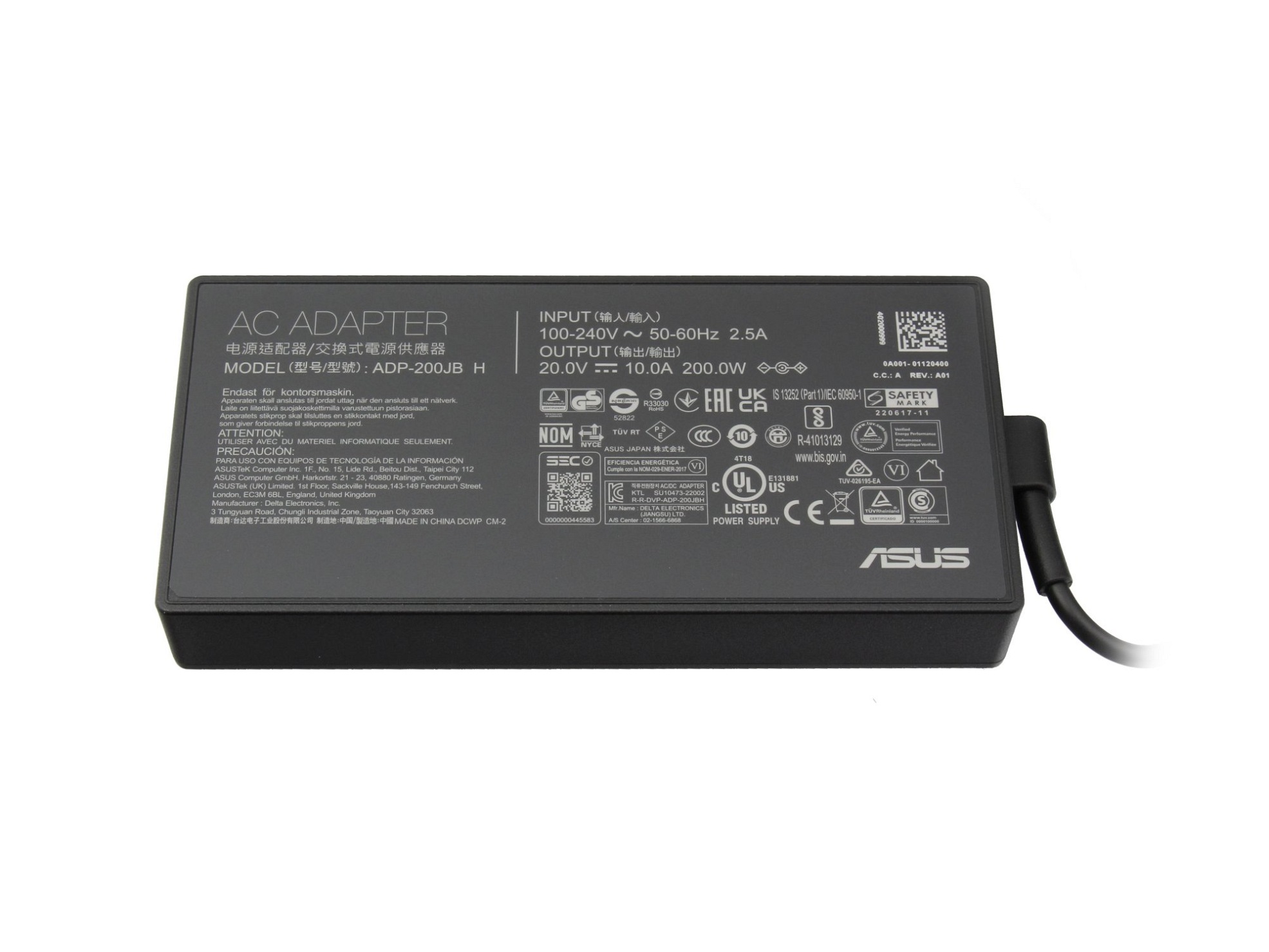 Asus Zenbook Pro 14 UX6404VI Original Netzteil 200,0 Watt