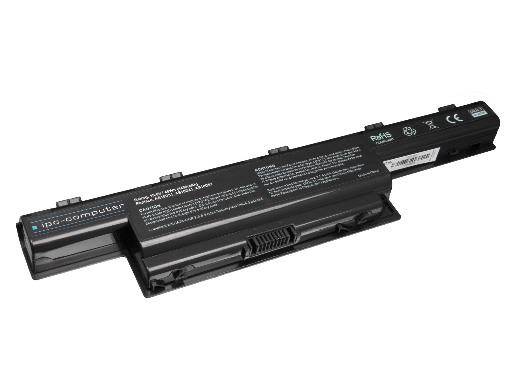IPC-Computer Batterie 48Wh Nouveau compatible pour Acer Aspire 5750G