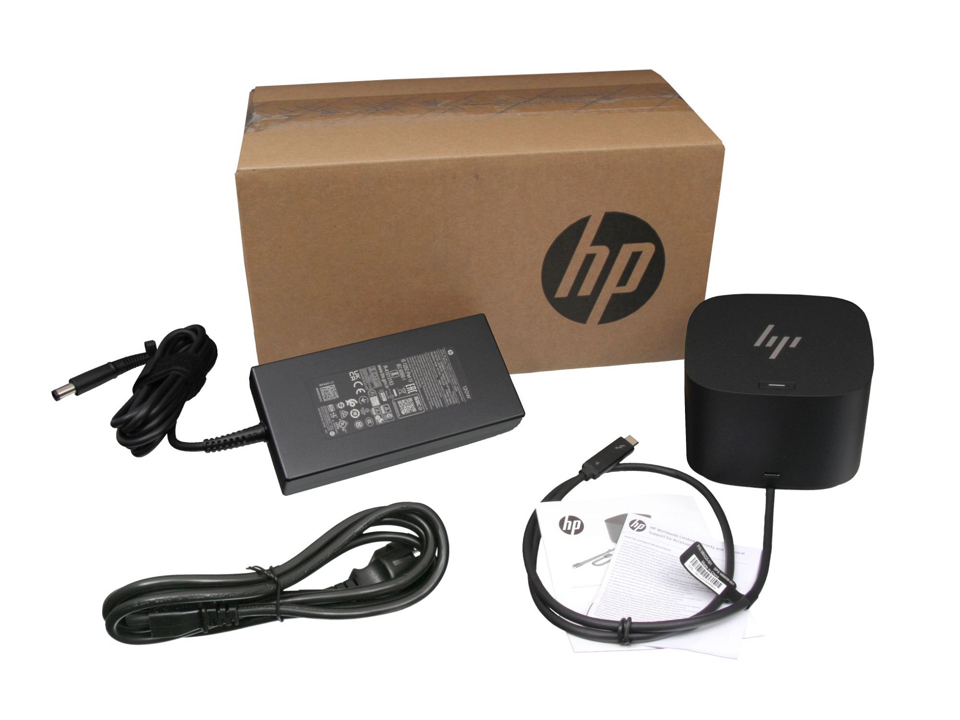 HP ProBook 440 G9 Original Thunderbolt Dockingstation G4 Thunderbolt 4 Port Replikator inkl. 120W Netzteil